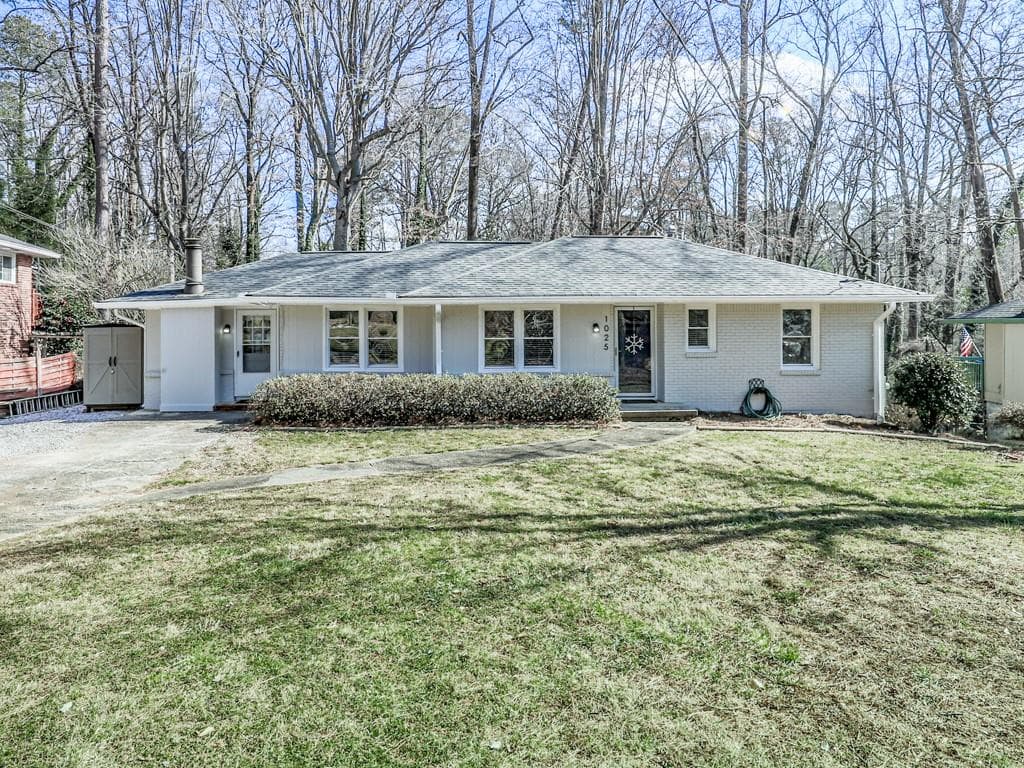 3 bedroom, 2 bathroom, 1,314 sq ft single family residence sold at 1025 N Hills Drive, Decatur, GA 30033