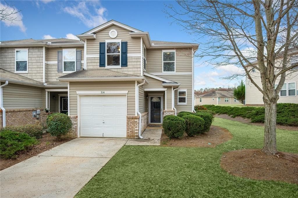 3 bedroom, 3 bathroom, 1,518 sq ft townhouse sold at 514 Rendezvous Road, Acworth, GA 30102