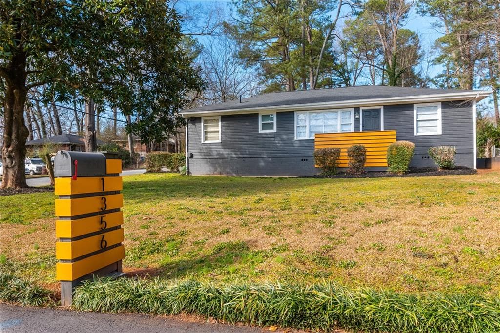 3 bedroom, 1 bathroom, 988 sq ft single family residence sold at 1356 Diamond Avenue, Atlanta, GA 30316