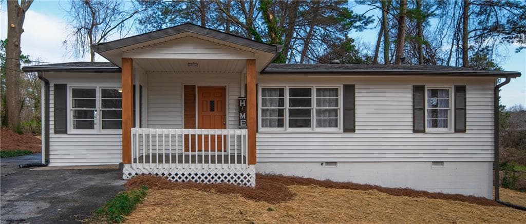 4 bedroom, 2 bathroom, 1,128 sq ft single family residence sold at 2363 Beverly Lane, Marietta, GA 30060