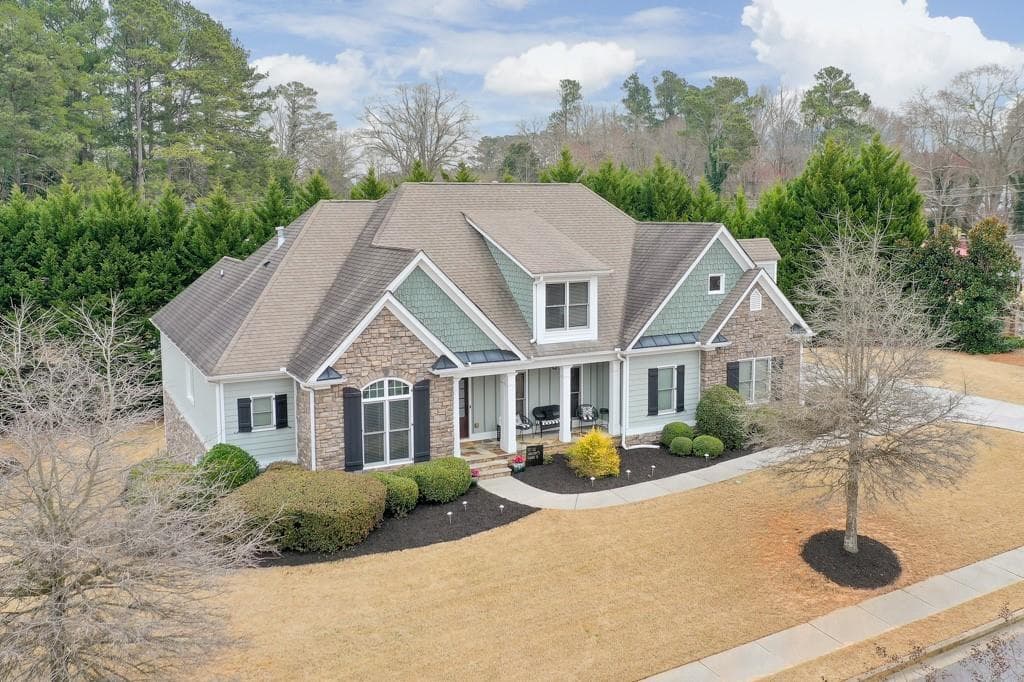 5 bedroom, 6 bathroom, 4,716 sq ft single family residence sold at 2241 Bryant Pointe Drive, Marietta, GA 30066