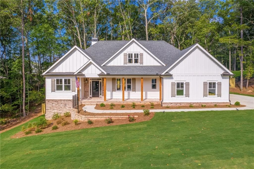 3 bedroom, 3 bathroom, 2,520 sq ft single family residence sold at 204 Cason- Lot #9 Drive, Canton, GA 30114