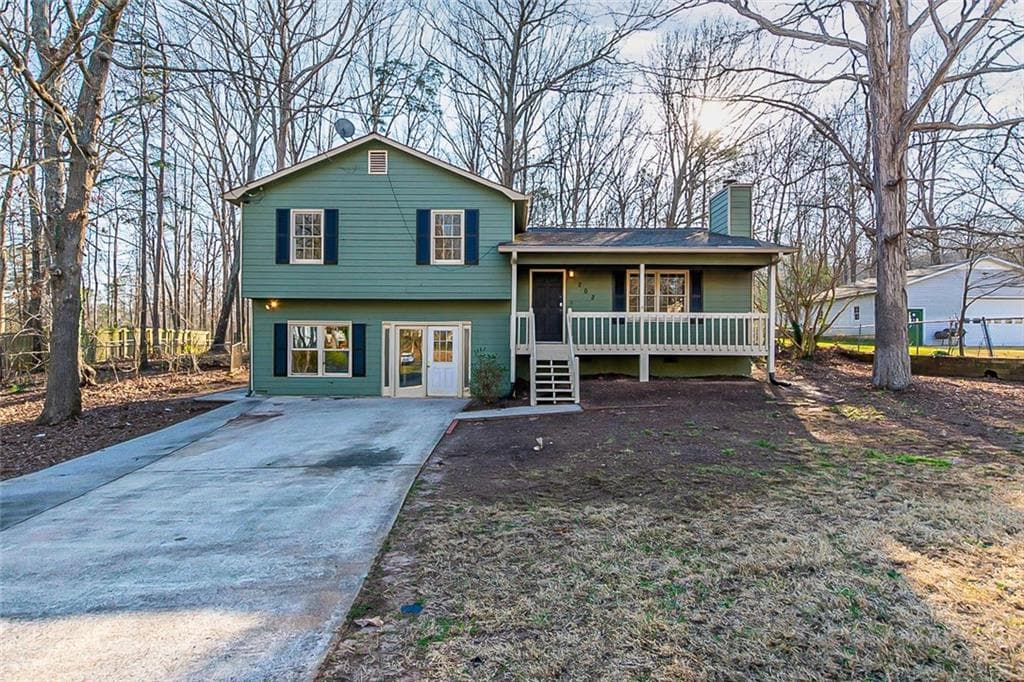 3 bedroom, 2 bathroom, 1,244 sq ft single family residence sold at 202 Davis Mill Drive, Dallas, GA 30157