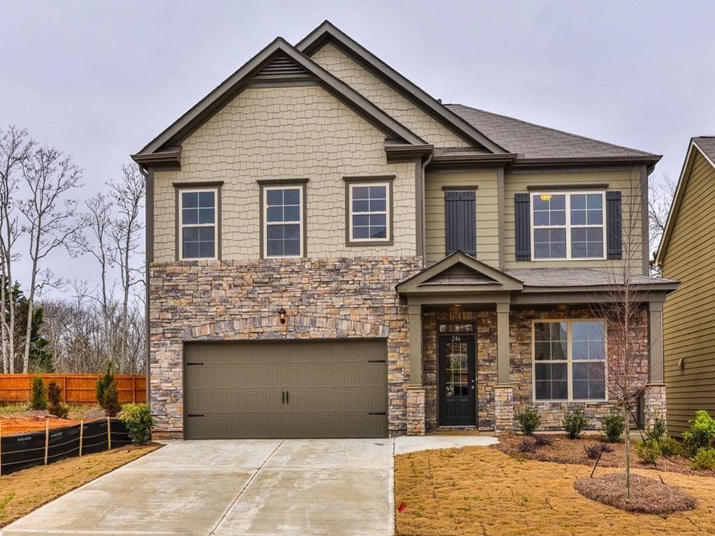 5 bedroom, 3 bathroom, 2,556 sq ft single family residence sold at 246 Orchard Trail, Canton, GA 30115