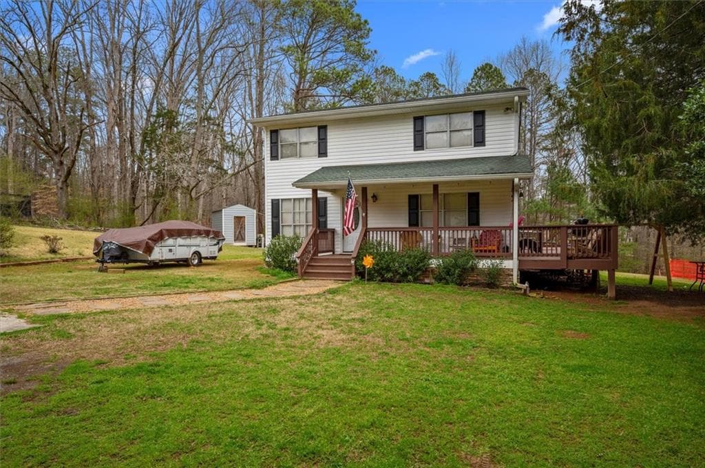 3 bedroom, 3 bathroom, 1,560 sq ft single family residence sold at 15145 Thompson Road, Alpharetta, GA 30004