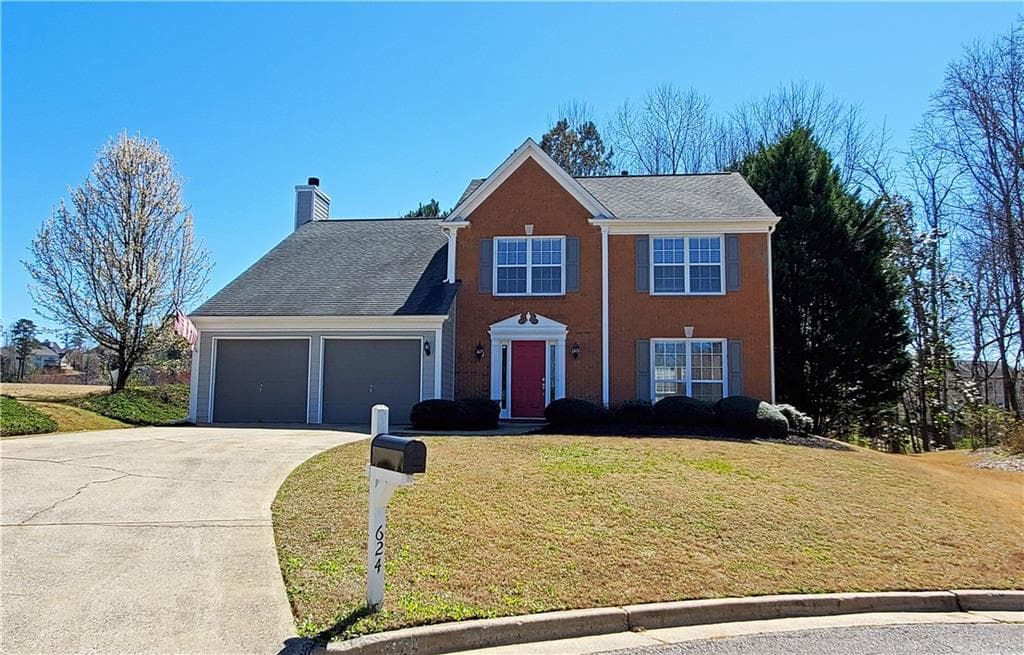 4 bedroom, 3 bathroom, 2,103 sq ft single family residence sold at 624 Chastain Place, Marietta, GA 30066