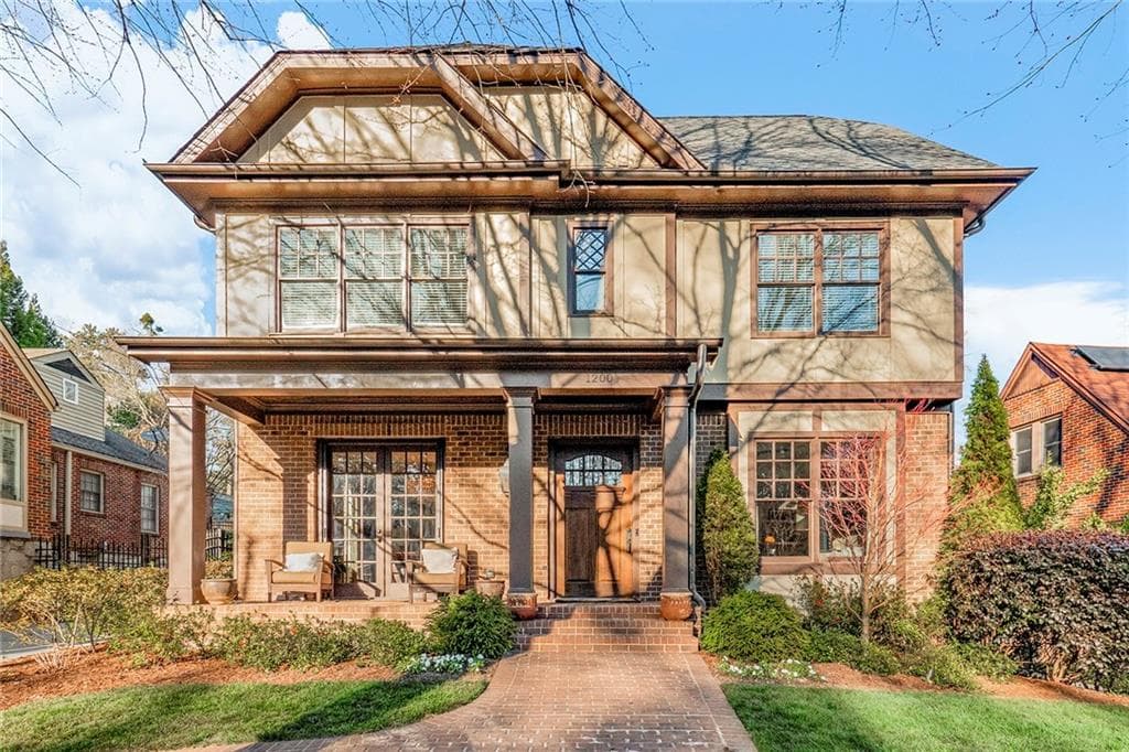 6 bedroom, 5 bathroom, 4,705 sq ft single family residence sold at 1200 Beech Valley Road, Atlanta, GA 30306