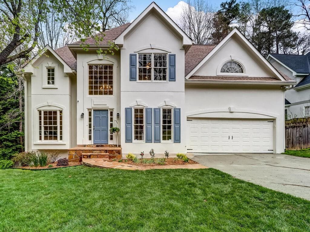 5 bedroom, 4 bathroom, 4,188 sq ft single family residence sold at 1468 Lachona Court, Atlanta, GA 30329