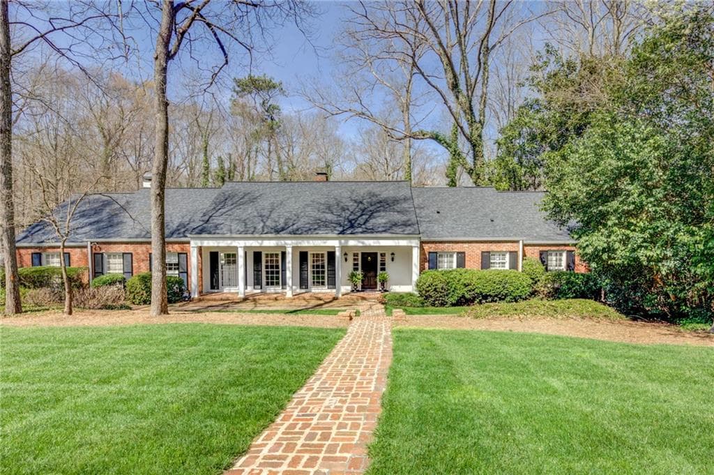 5 bedroom, 6 bathroom, 3,554 sq ft single family residence sold at 3578 Paces Valley Road, Atlanta, GA 30327