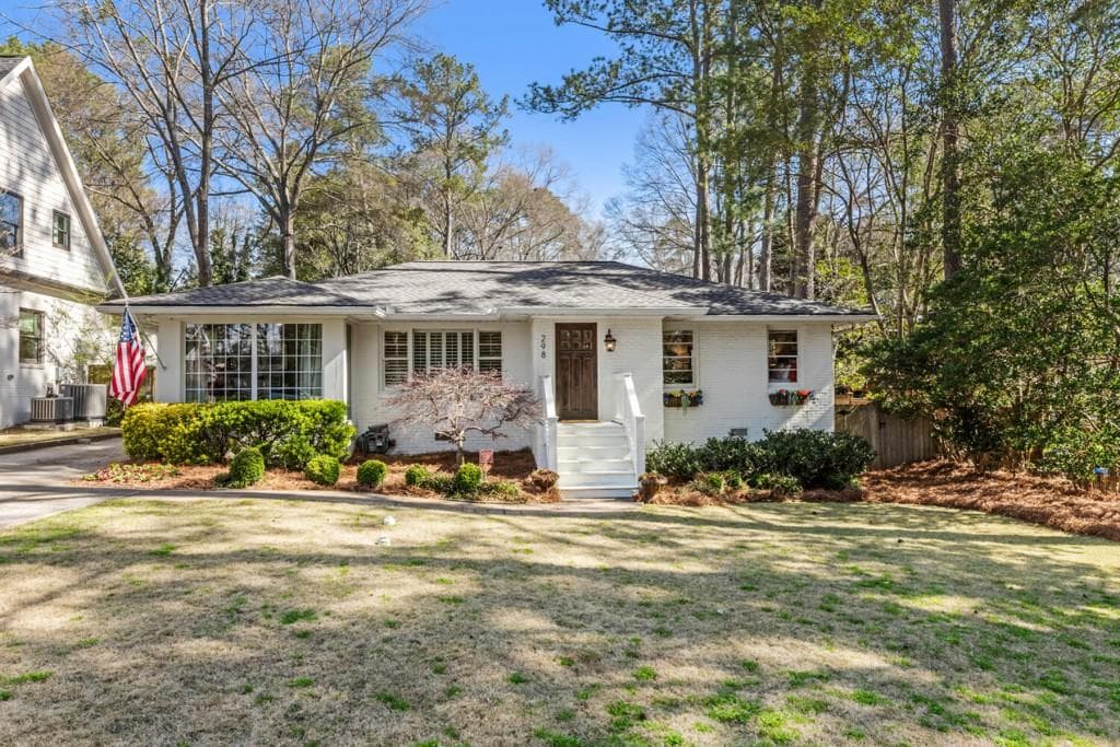 3 bedroom, 3 bathroom, 2,334 sq ft single family residence sold at 298 Midvale Drive, Atlanta, GA 30342