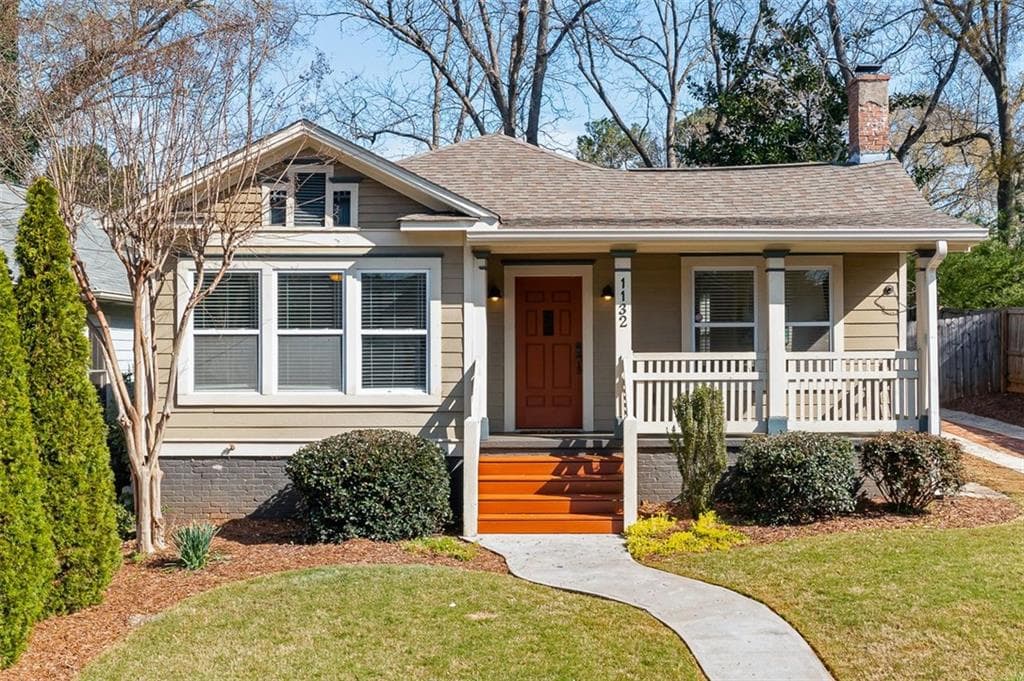 2 bedroom, 2 bathroom, 1,180 sq ft single family residence sold at 1132 KIRKWOOD Avenue, Atlanta, GA 30316