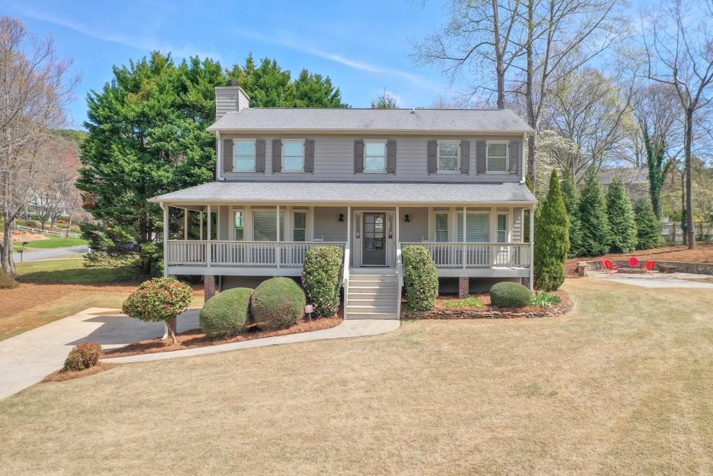 3 bedroom, 3 bathroom, 2,046 sq ft single family residence sold at 4980 Falcon Wood Trail, Marietta, GA 30066