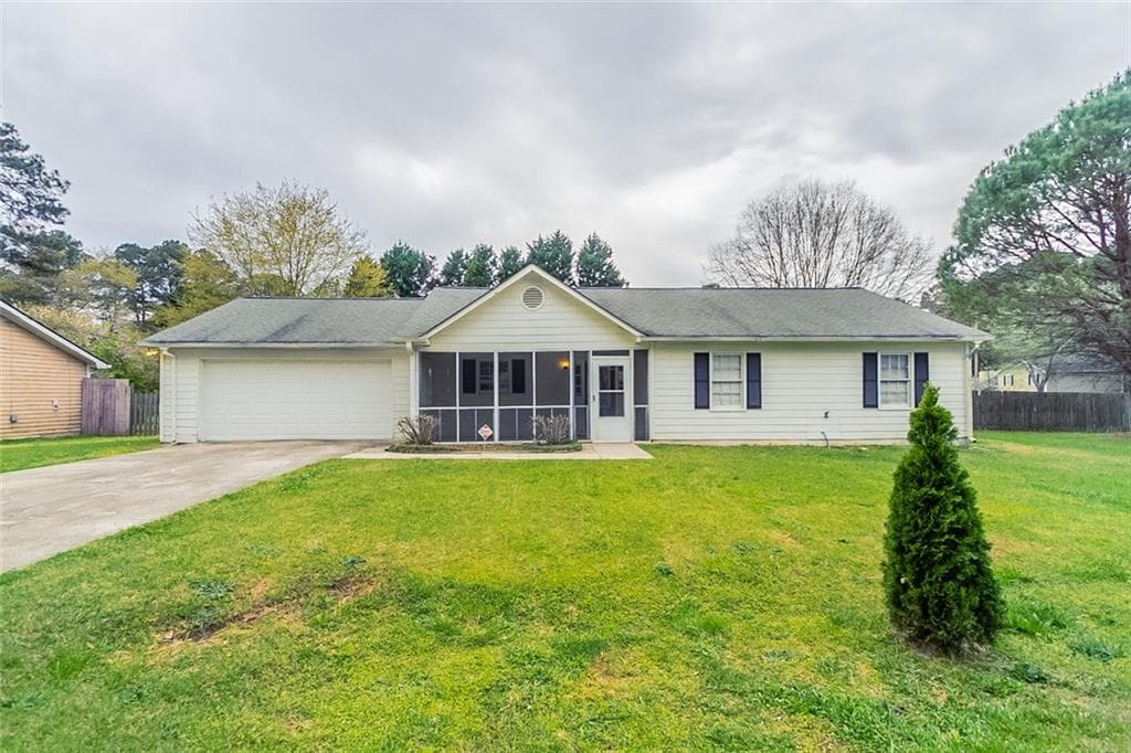 3 bedroom, 2 bathroom, 1,294 sq ft single family residence sold at 3521 Oakwilde Drive, Snellville, GA 30039