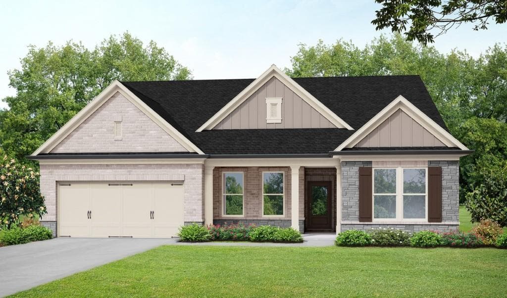 4 bedroom, 3 bathroom single family residence sold at 317 Darlington Drive, Ellenwood, GA 30294