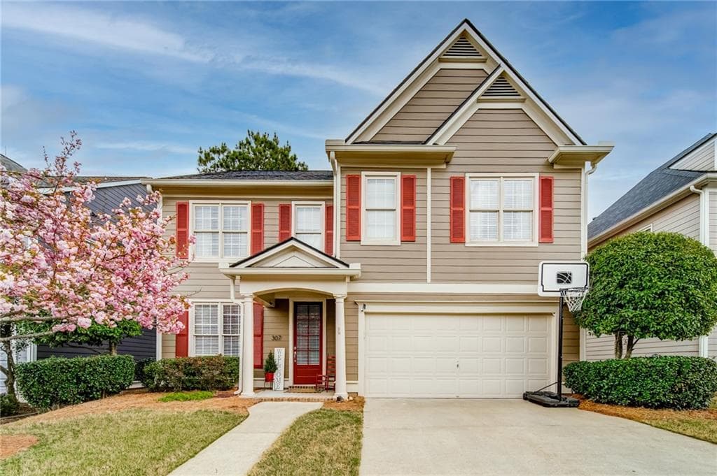 3 bedroom, 3 bathroom, 2,244 sq ft single family residence sold at 307 MARKET Court, Canton, GA 30114