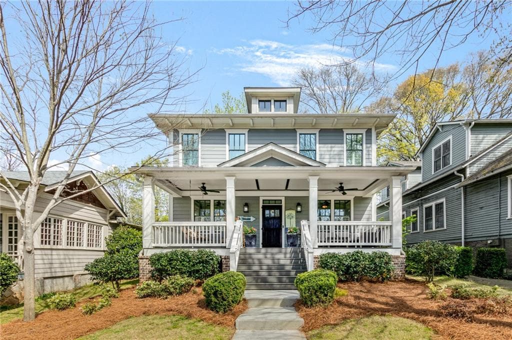 4 bedroom, 3 bathroom, 2,700 sq ft single family residence sold at 225 Melrose Avenue, Decatur, GA 30030