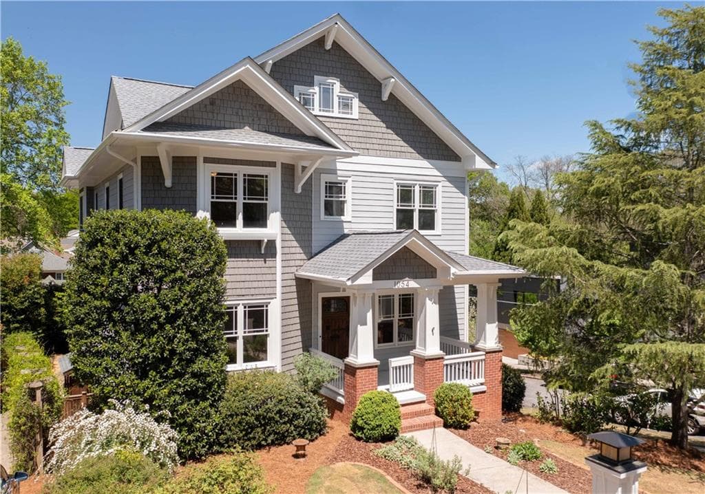 5 bedroom, 6 bathroom, 6,217 sq ft single family residence sold at 1054 Mclynn Avenue, Atlanta, GA 30306