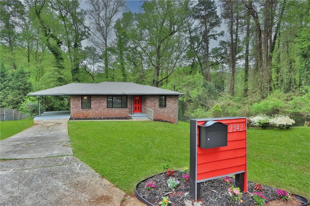 3 bedroom, 2 bathroom, 1,232 sq ft single family residence sold at 2342 Starline Drive, Decatur, GA 30032