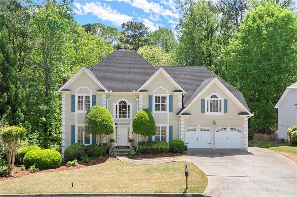 5 bedroom, 5 bathroom, 3,542 sq ft single family residence sold at 215 Merritt Drive, Roswell, GA 30076