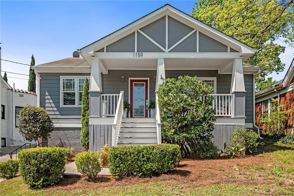 3 bedroom, 2 bathroom, 1,309 sq ft single family residence sold at 1159 University Drive, Atlanta, GA 30306