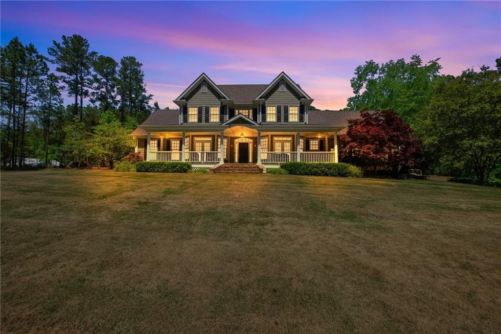 5 bedroom, 4 bathroom, 4,816 sq ft single family residence sold at 3675 Old Braswell Road, Monroe, GA 30656