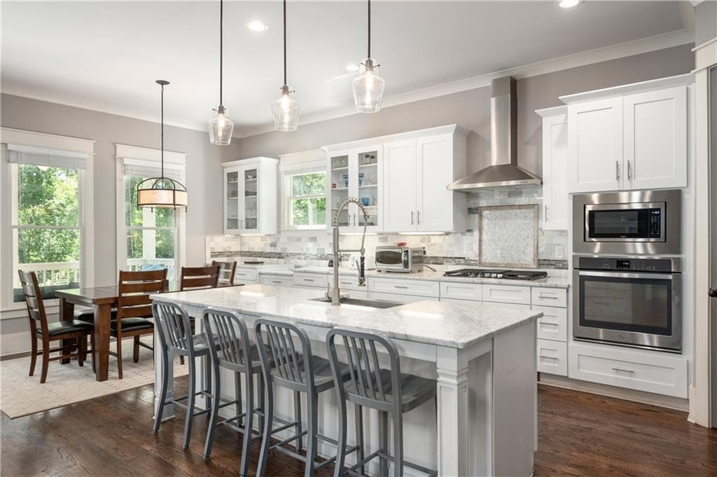 5 bedroom, 4 bathroom, 4,400 sq ft single family residence sold at 242 3rd Avenue, Atlanta, GA 30317
