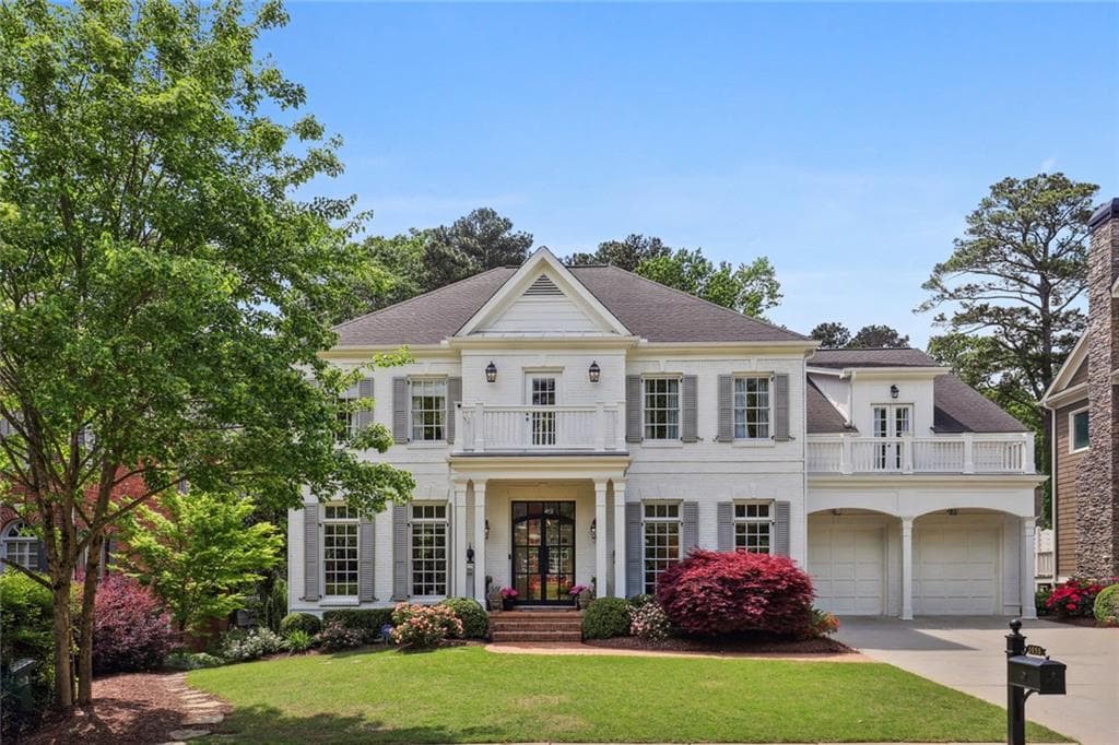 6 bedroom, 7 bathroom, 6,985 sq ft single family residence sold at 3058 Greendale Drive, Atlanta, GA 30327