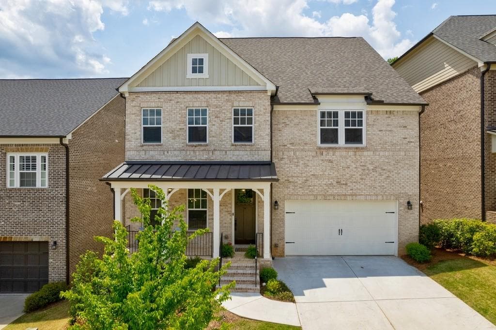 4 bedroom, 4 bathroom, 3,882 sq ft single family residence sold at 445 Baroque Drive, Alpharetta, GA 30009