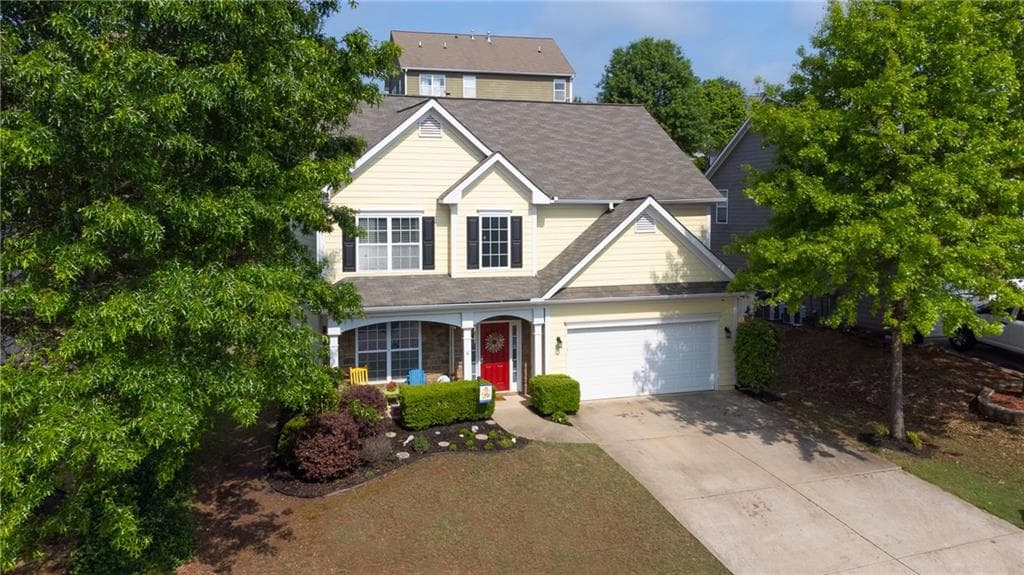 5 bedroom, 3 bathroom, 2,452 sq ft single family residence sold at 402 Pine Log Court, Canton, GA 30115