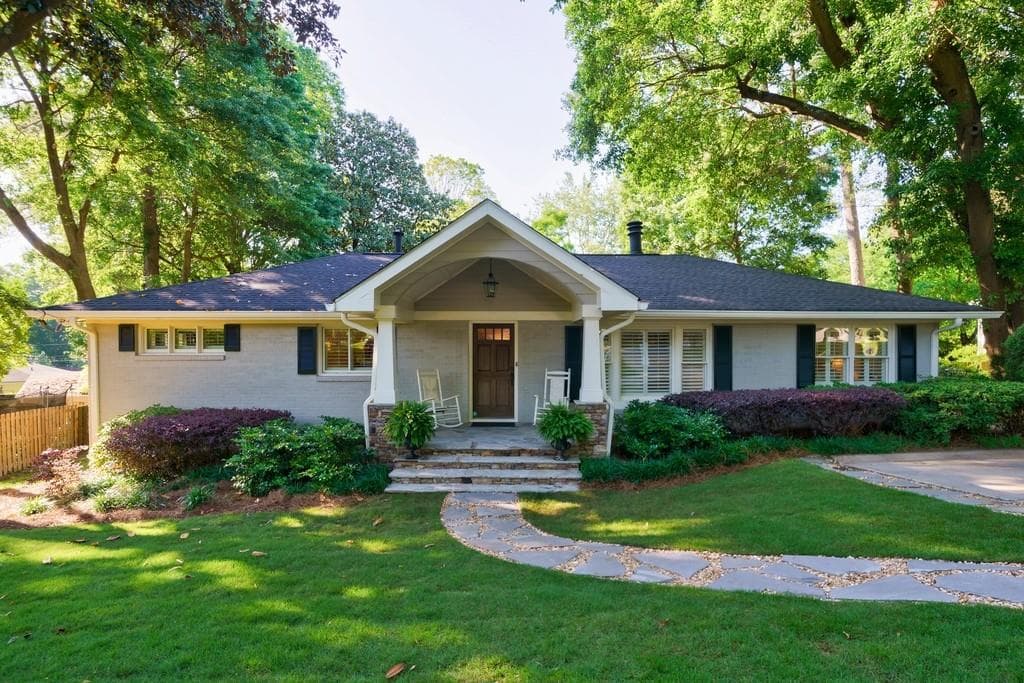 4 bedroom, 4 bathroom, 3,100 sq ft single family residence sold at 329 Springdale Drive, Atlanta, GA 30305