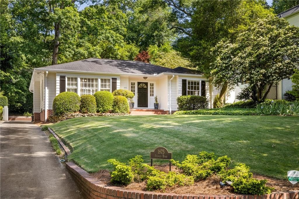 3 bedroom, 3 bathroom, 1,700 sq ft single family residence sold at 1875 Anjaco Road, Atlanta, GA 30309