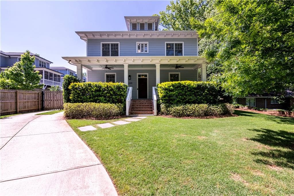 5 bedroom, 5 bathroom, 3,740 sq ft single family residence sold at 2205 Wisteria Way, Atlanta, GA 30317