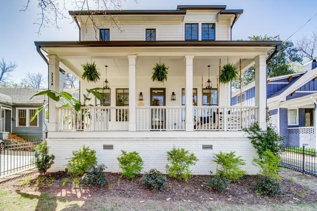 4 bedroom, 3 bathroom, 2,821 sq ft single family residence sold at 322 Candler Street A, Atlanta, GA 30307