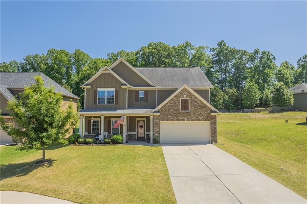 6 bedroom, 4 bathroom, 4,007 sq ft single family residence sold at 517 Streamside Place, Canton, GA 30115
