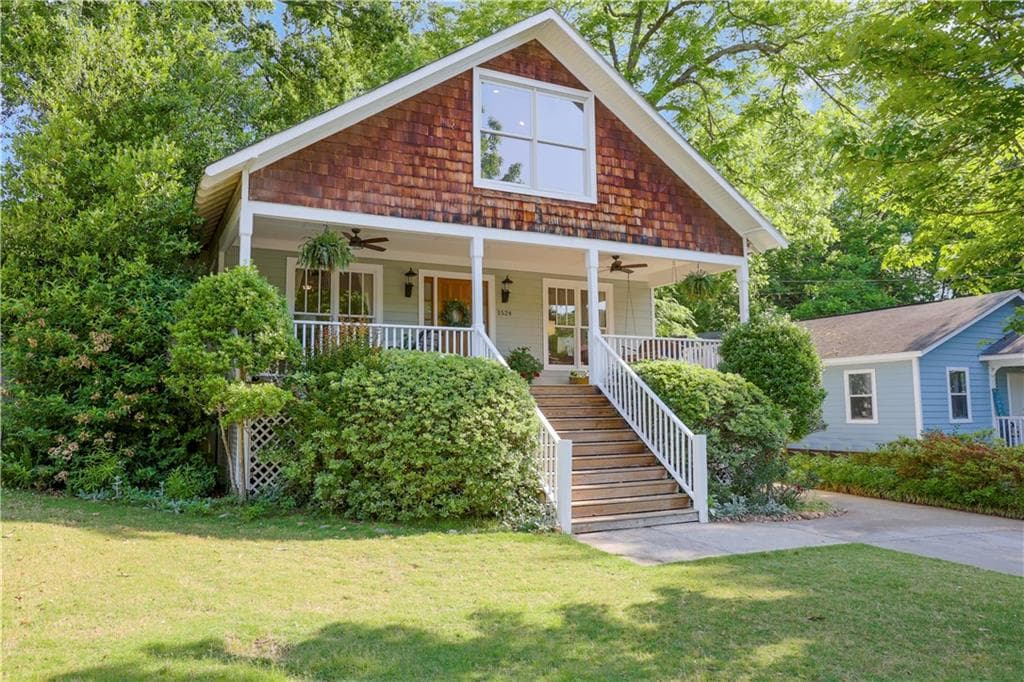 4 bedroom, 3 bathroom, 2,850 sq ft single family residence sold at 1524 Marbut Avenue, Atlanta, GA 30316
