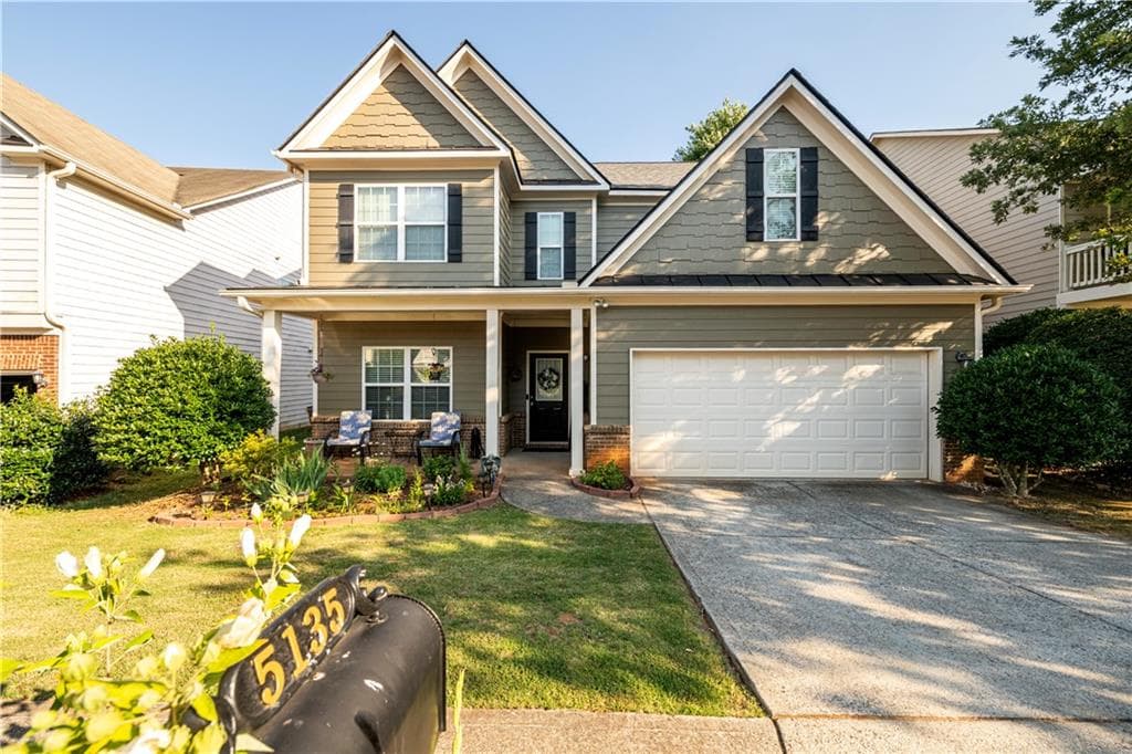 5 bedroom, 3 bathroom, 2,417 sq ft single family residence sold at 5135 Cactus Cove Lane, Buford, GA 30519