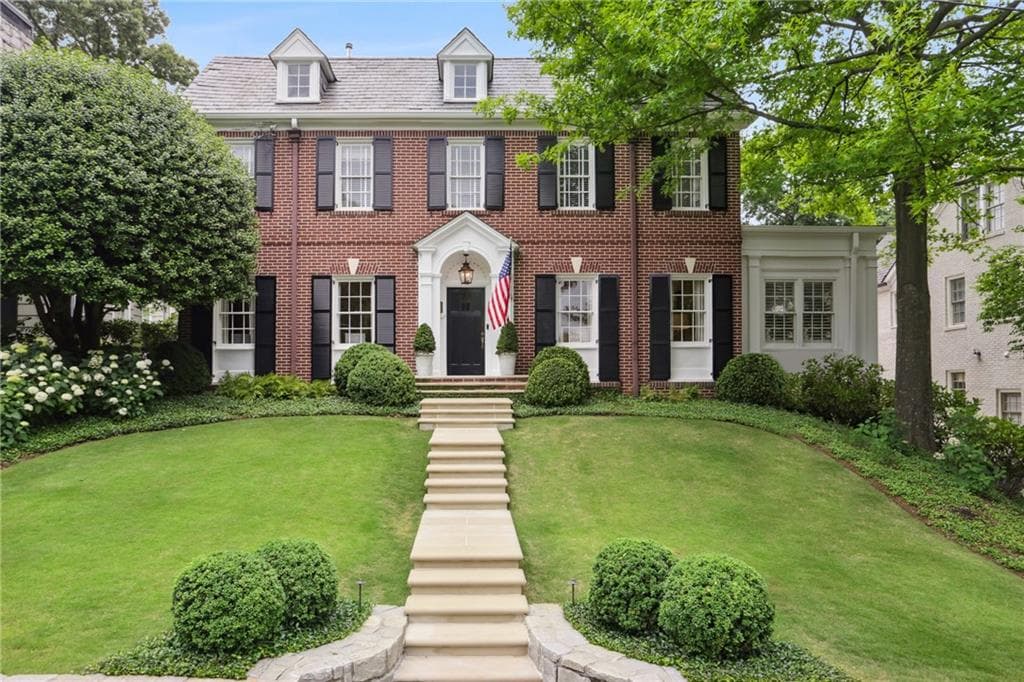 6 bedroom, 7 bathroom, 5,159 sq ft single family residence sold at 102 Brighton Road, Atlanta, GA 30309
