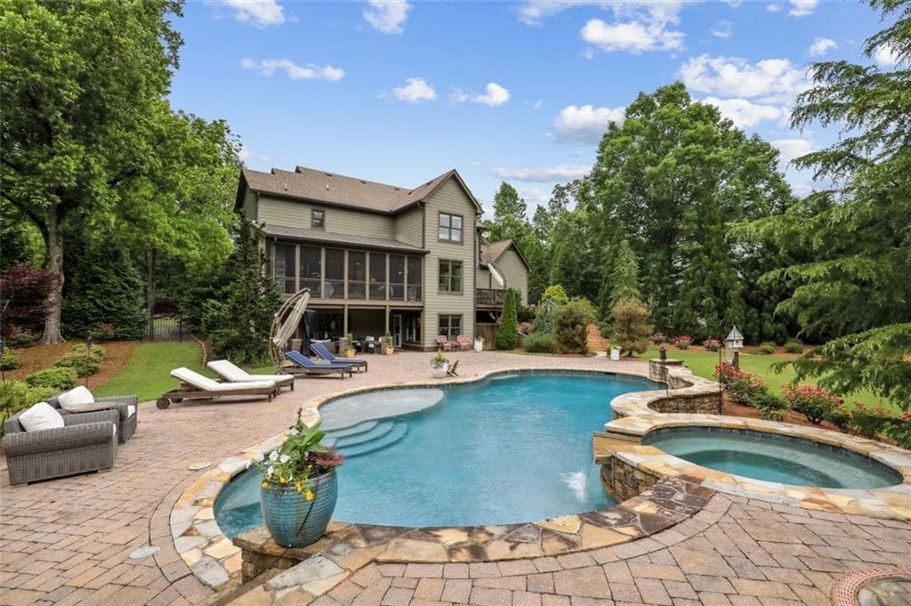 3 bedroom, 4 bathroom, 4,600 sq ft single family residence sold at 407 Maple Ridge Court, Cumming, GA 30028