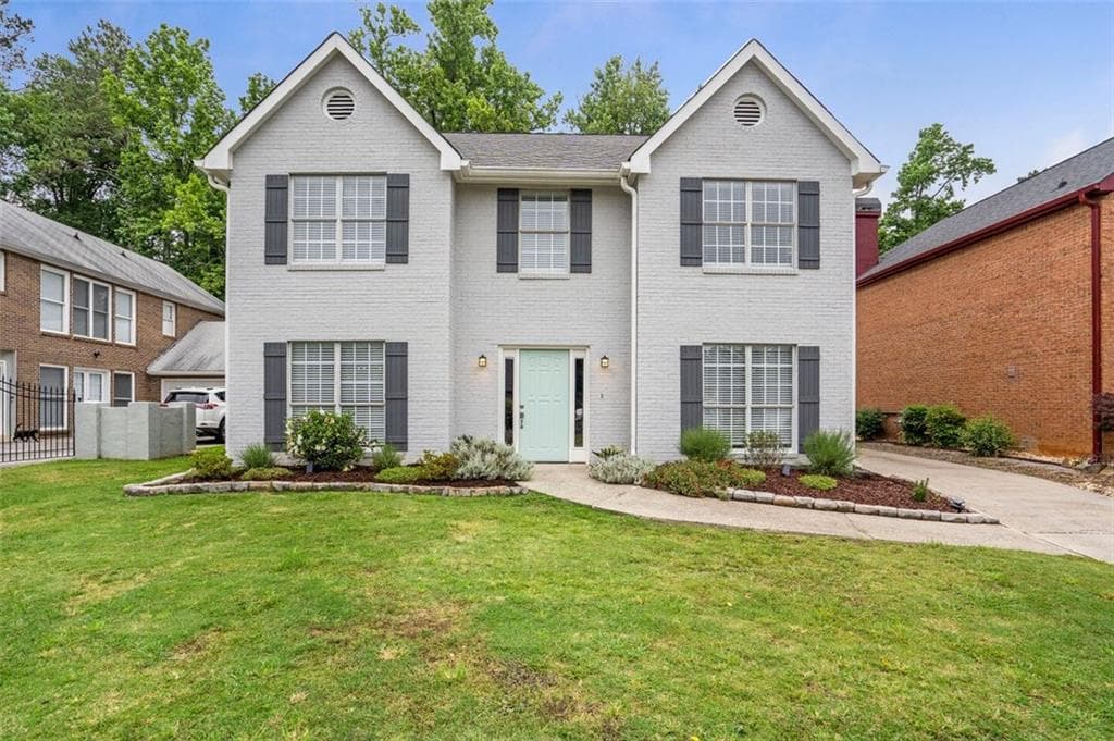 4 bedroom, 3 bathroom, 2,278 sq ft single family residence sold at 5145 N SOMERSET Lane, Alpharetta, GA 30004