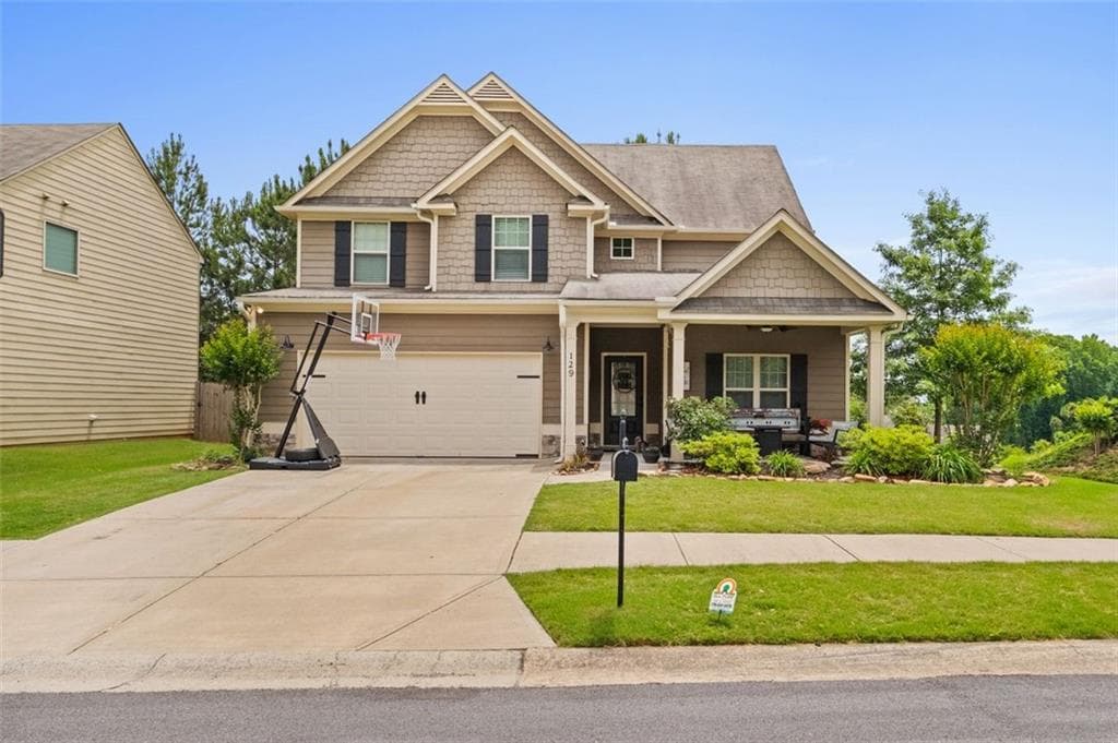 4 bedroom, 3 bathroom, 2,200 sq ft single family residence sold at 129 Park Village Drive, Canton, GA 30114