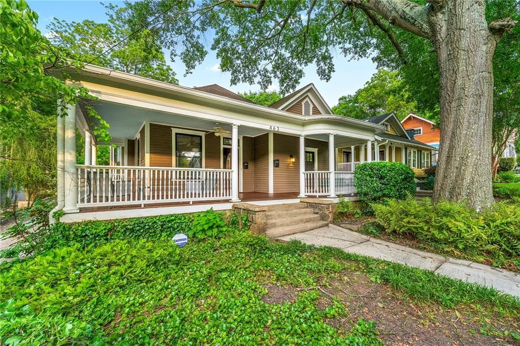 2 bedroom, 3 bathroom, 1,857 sq ft single family residence sold at 463 Euclid Terrace, Atlanta, GA 30307