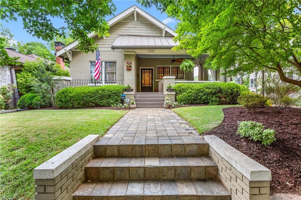 3 bedroom, 2 bathroom, 2,007 sq ft single family residence sold at 1287 McLendon Avenue, Atlanta, GA 30307