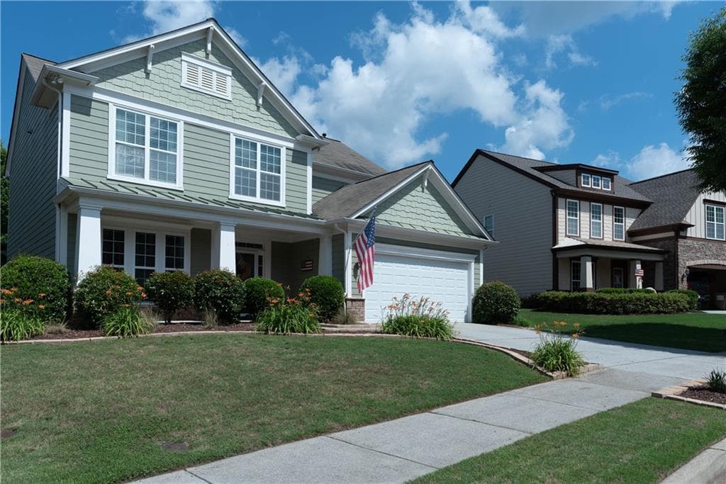 4 bedroom, 3 bathroom, 2,488 sq ft single family residence sold at 107 Brockdale Pass, Canton, GA 30115
