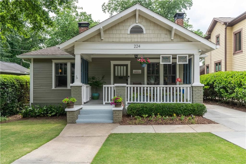 4 bedroom, 2 bathroom, 2,238 sq ft single family residence sold at 224 Warren Street, Atlanta, GA 30317