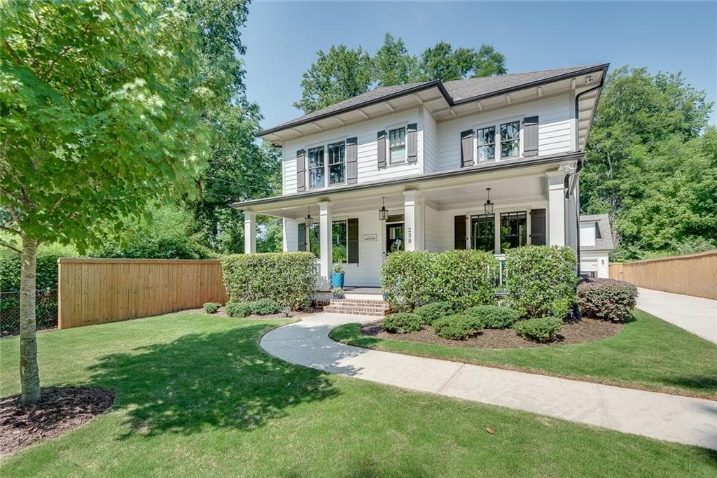 5 bedroom, 4 bathroom, 3,600 sq ft single family residence sold at 238 Murray Hill Avenue, Atlanta, GA 30317
