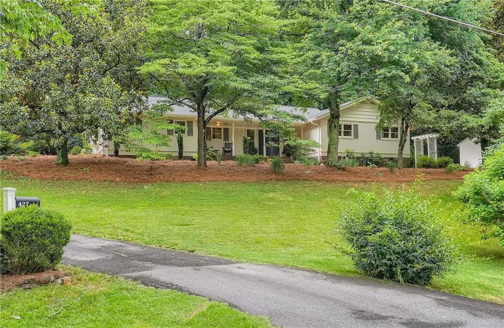 4 bedroom, 3 bathroom, 2,689 sq ft single family residence sold at 427 Turner Road, Marietta, GA 30066