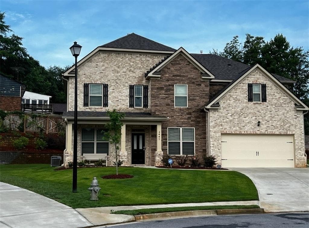 5 bedroom, 3 bathroom, 3,220 sq ft single family residence sold at 2447 Rose Hill Court, Lawrenceville, GA 30044