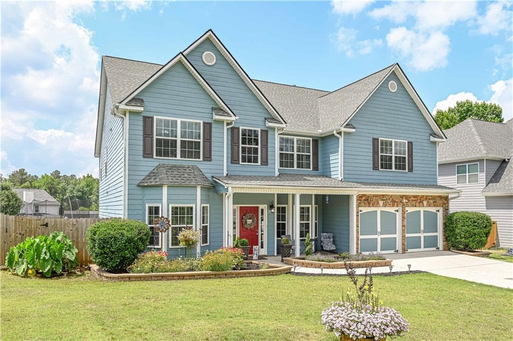 5 bedroom, 4 bathroom, 4,000 sq ft single family residence sold at 2585 Hamrick Road, Douglasville, GA 30134