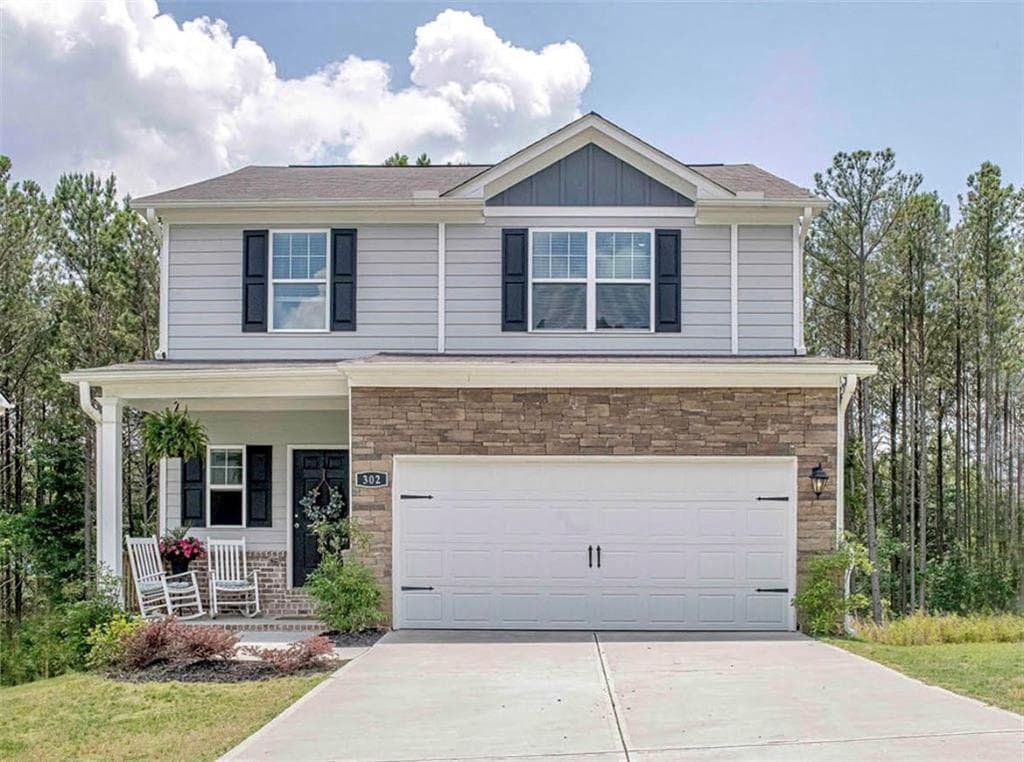 3 bedroom, 3 bathroom, 1,793 sq ft single family residence sold at 302 Augusta Woods Drive, Villa Rica, GA 30180