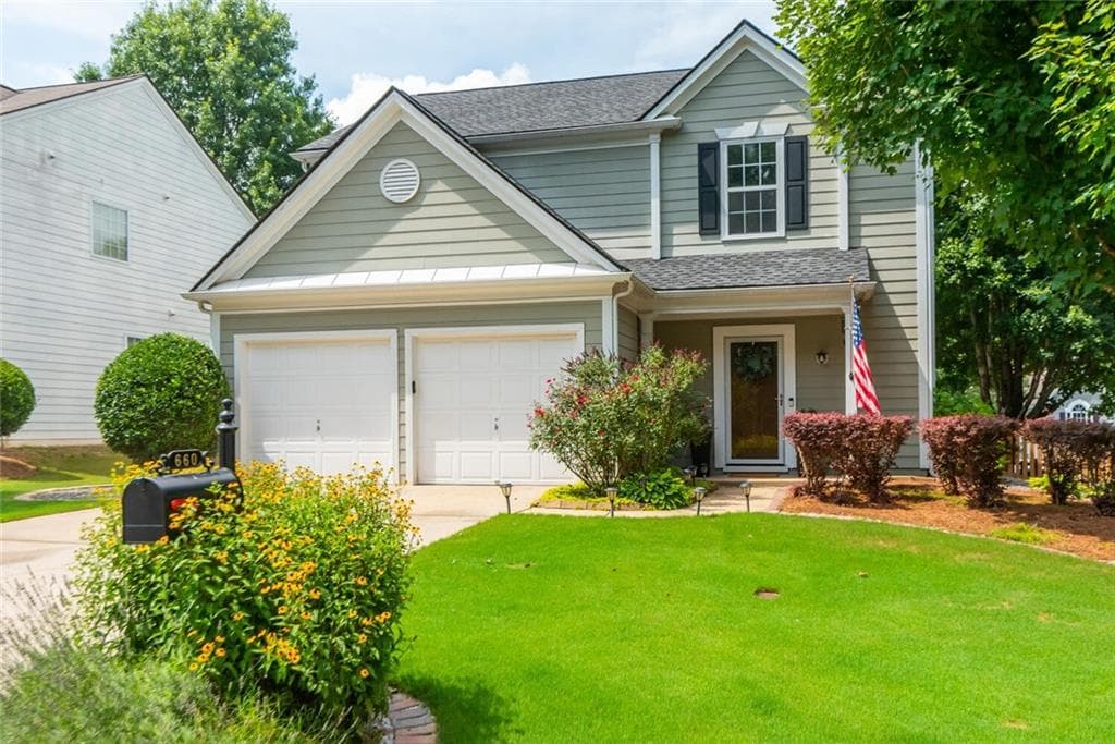 3 bedroom, 3 bathroom, 1,936 sq ft single family residence sold at 660 Alstonefield Drive, Alpharetta, GA 30004
